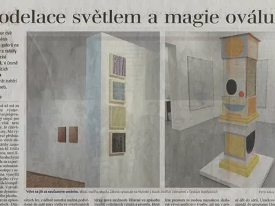 Lidové noviny article about Monika Žáková